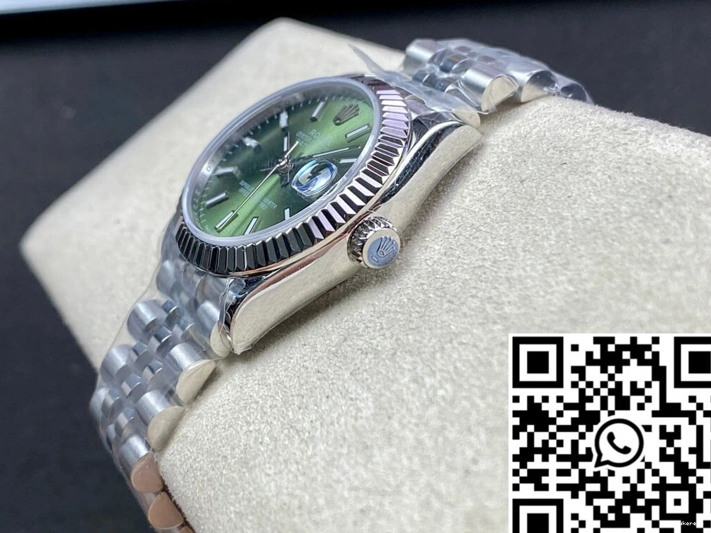 31MM Factory Stainless Datejust EW Steel M278274-0018 Rolex 0124